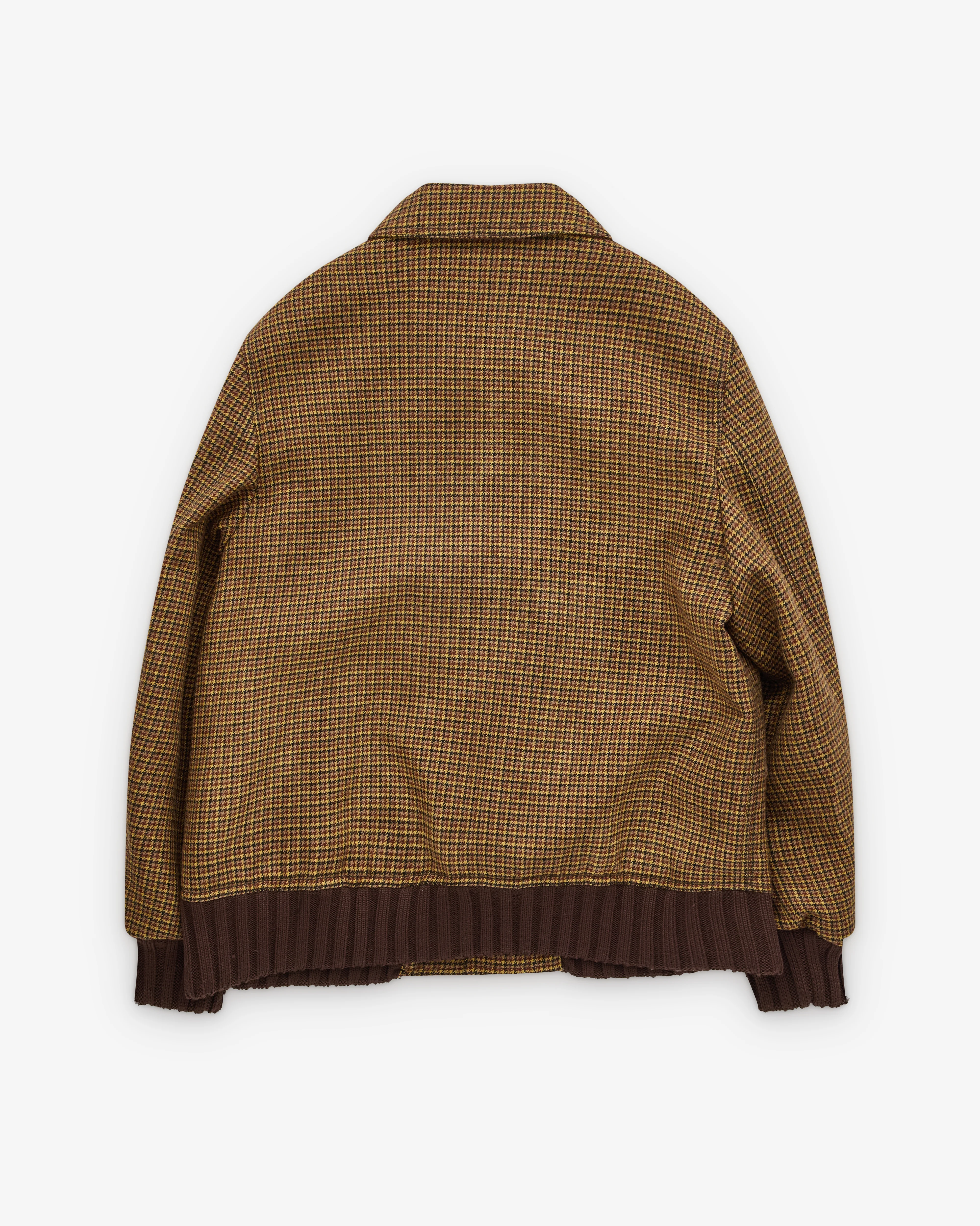 Valentino - Men's Check Jacket - (Brown Check) - Image 2