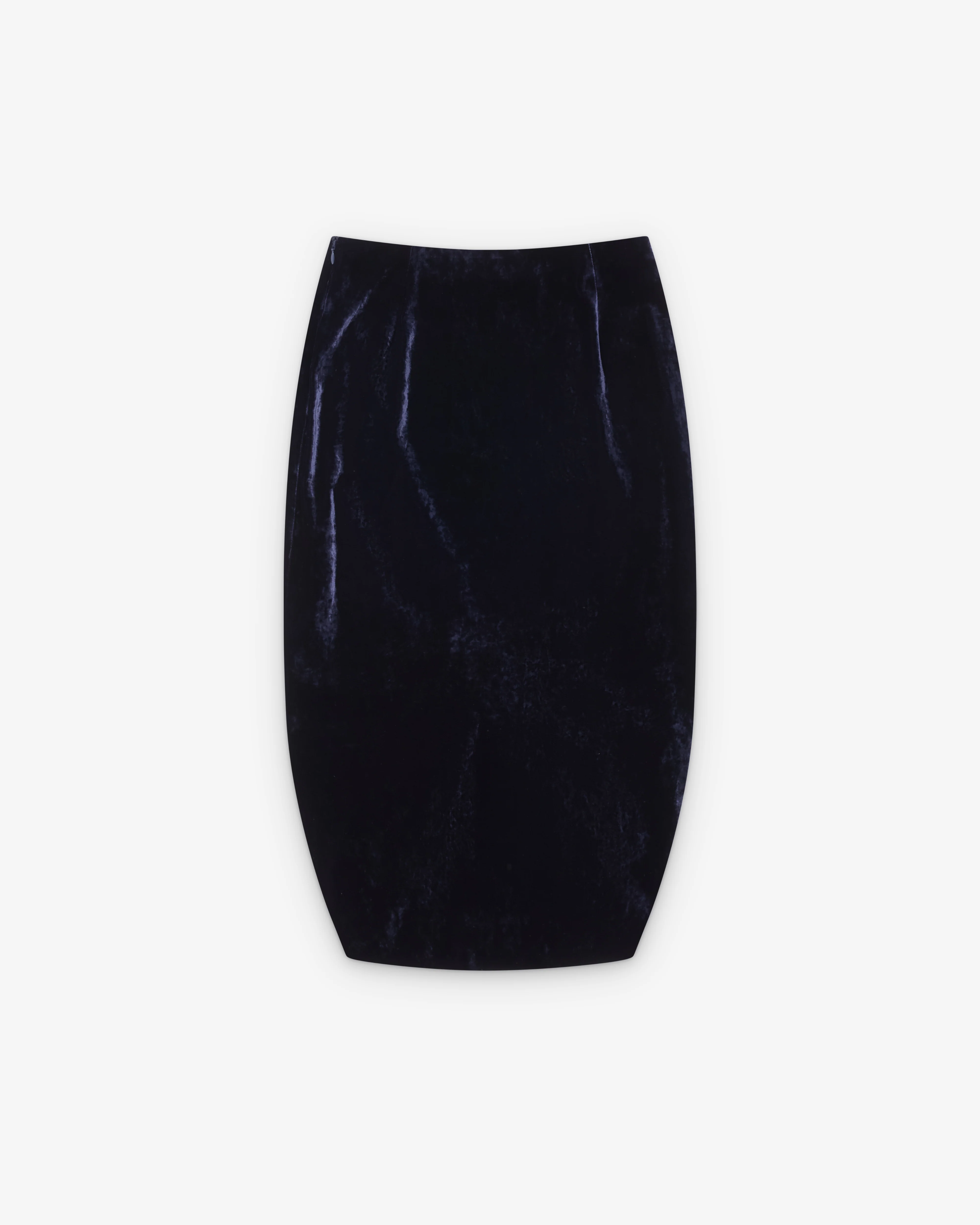 Valentino - Women's Velvet Skirt - (Navy) - Image 2