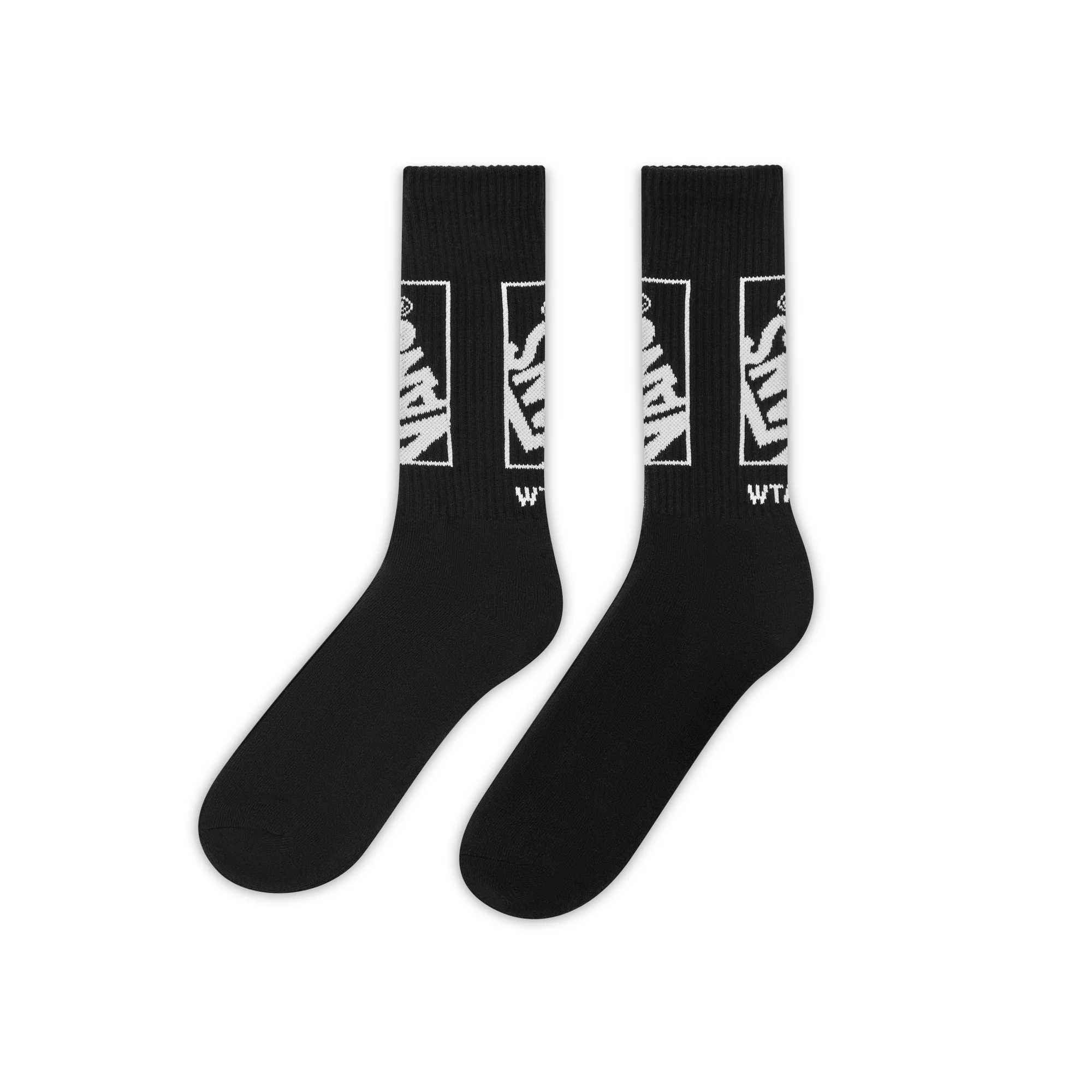 Vans - WTAPS Crew Sock - (Black) - Image 2