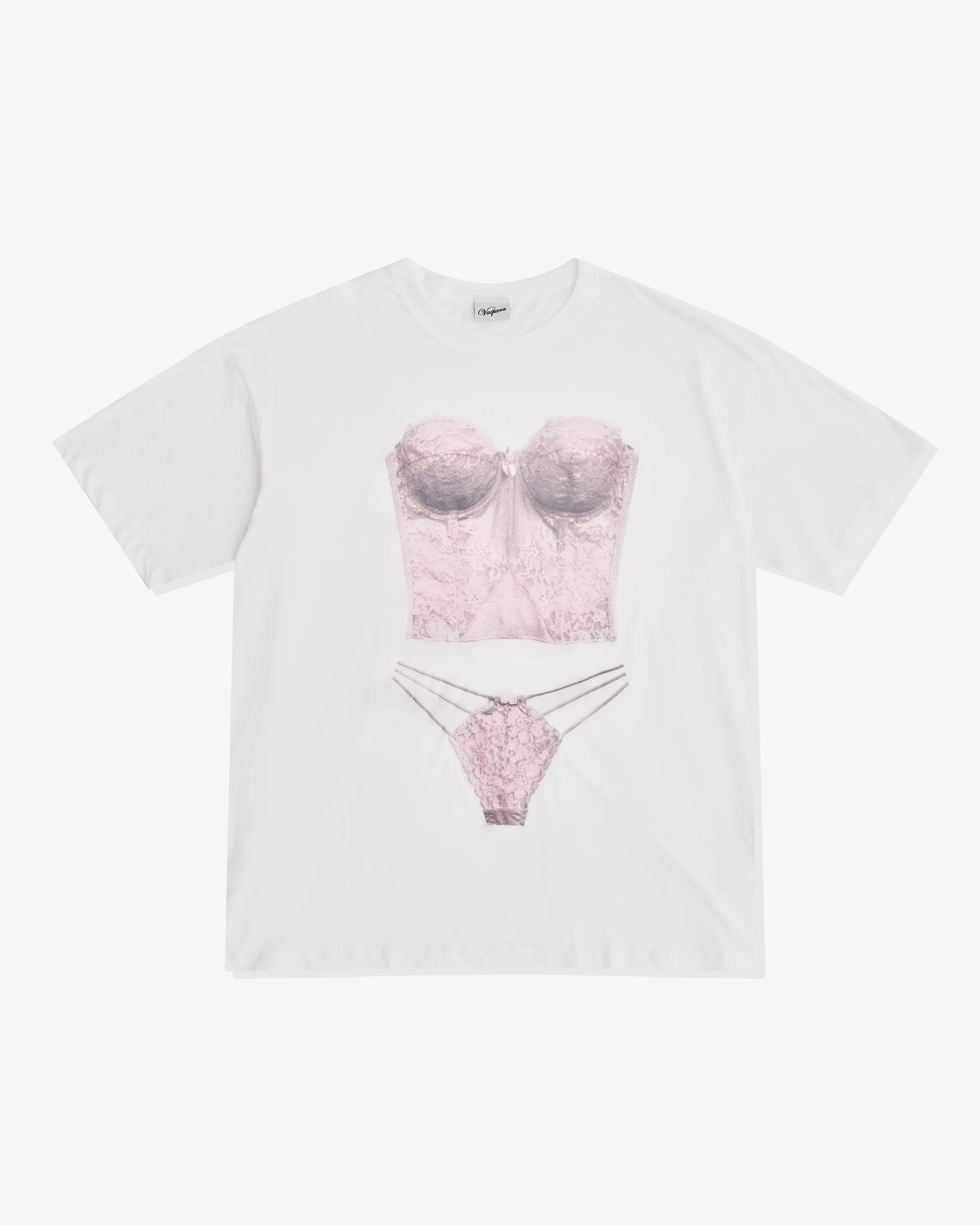 Vaquera - Women’s Lingerie T-Shirt - (White)