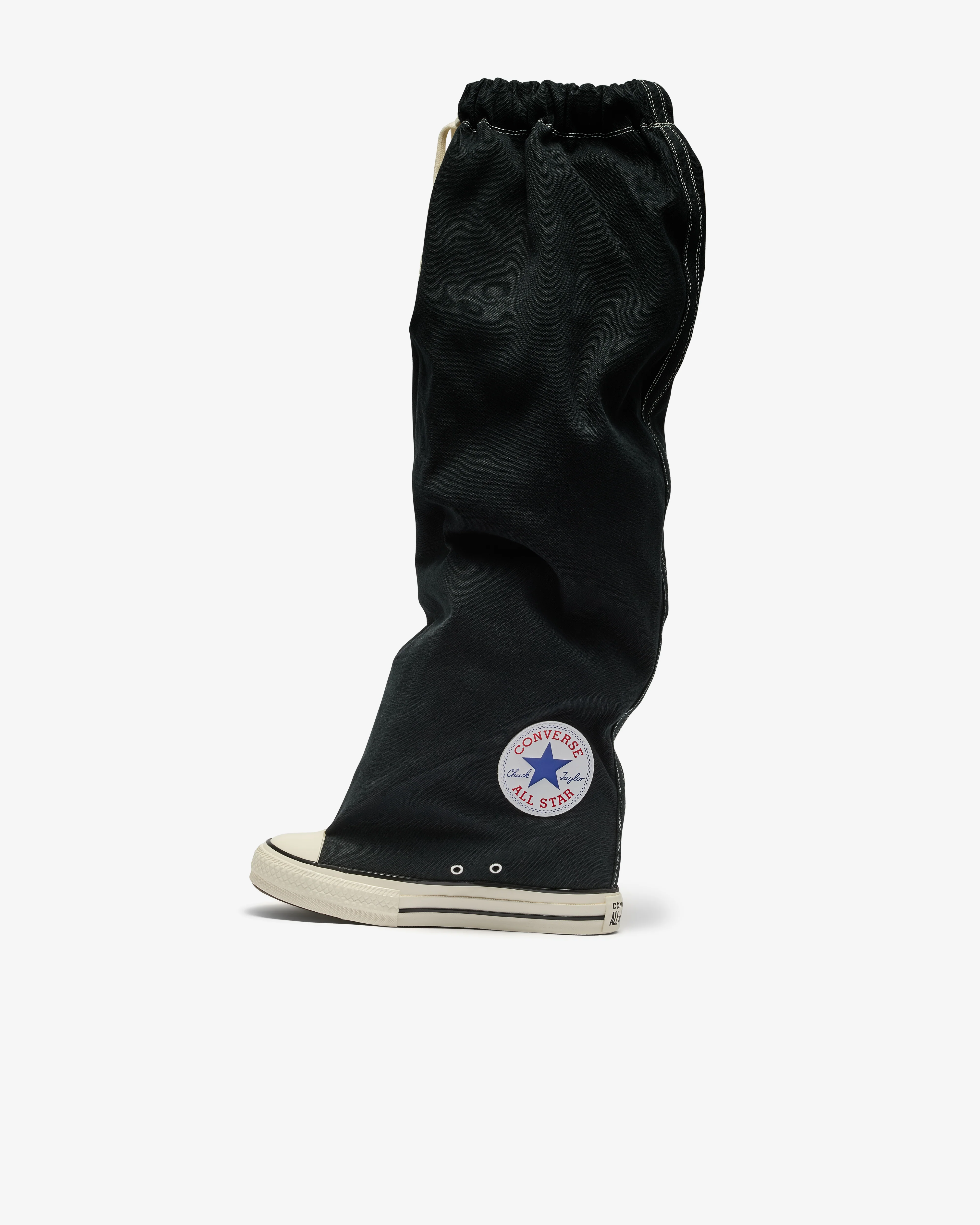 Vaquera - Chuck Taylor All Star XXX Hi Slouch Wedges - (Black) - Image 4