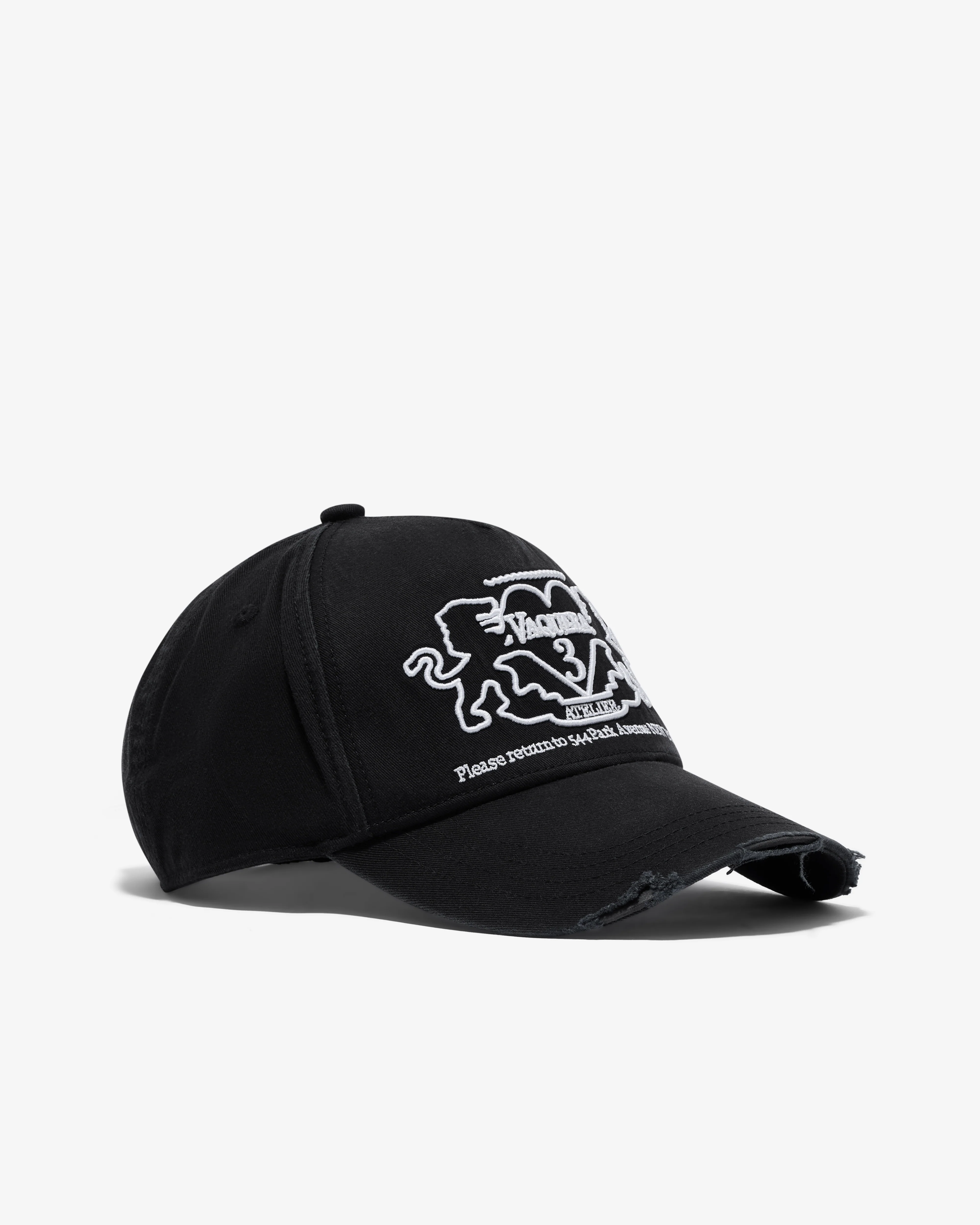 Vaquera - Women’s Women Baseball Cap Woven - (Black) - Image 2