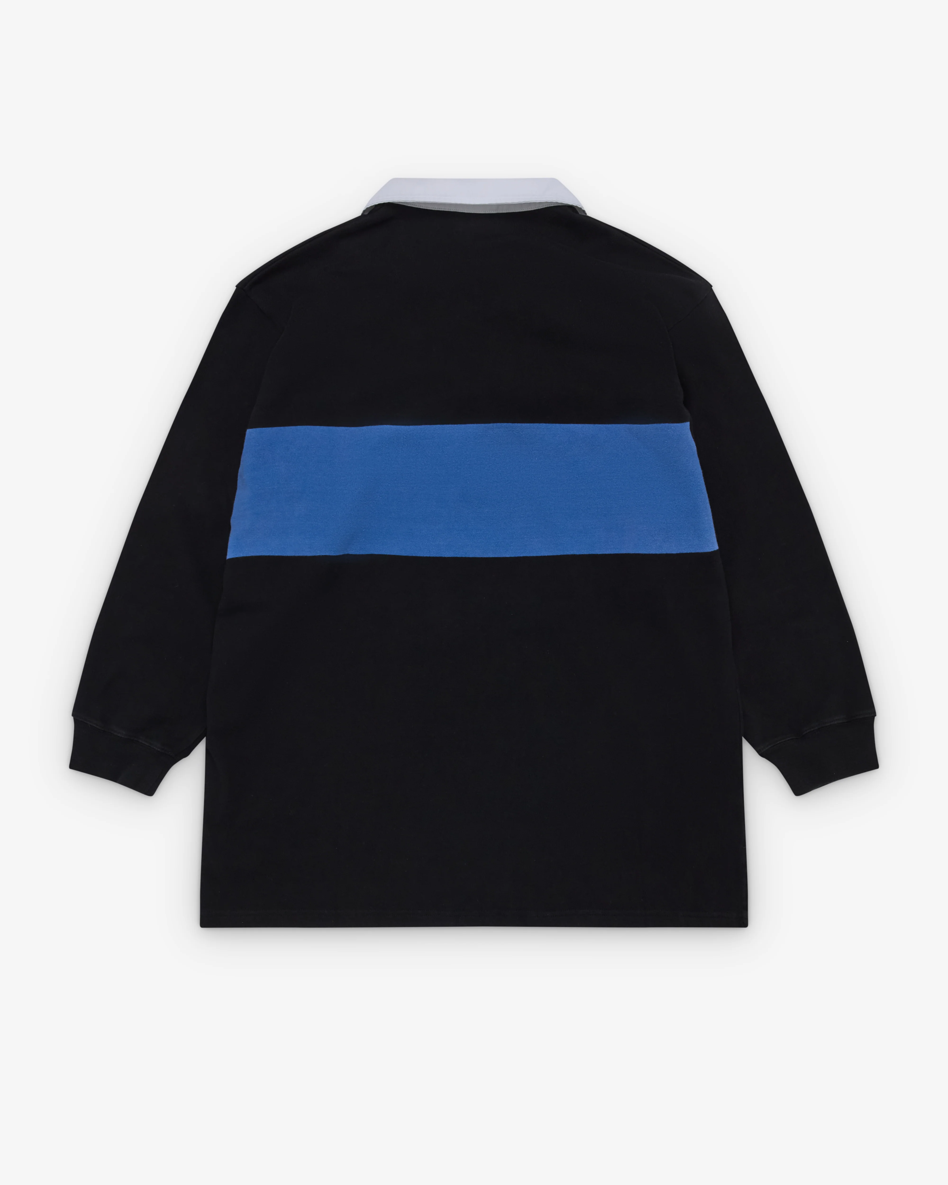 Vaquera - Women's Rugby Shirt - (Black/Blue) - Image 2