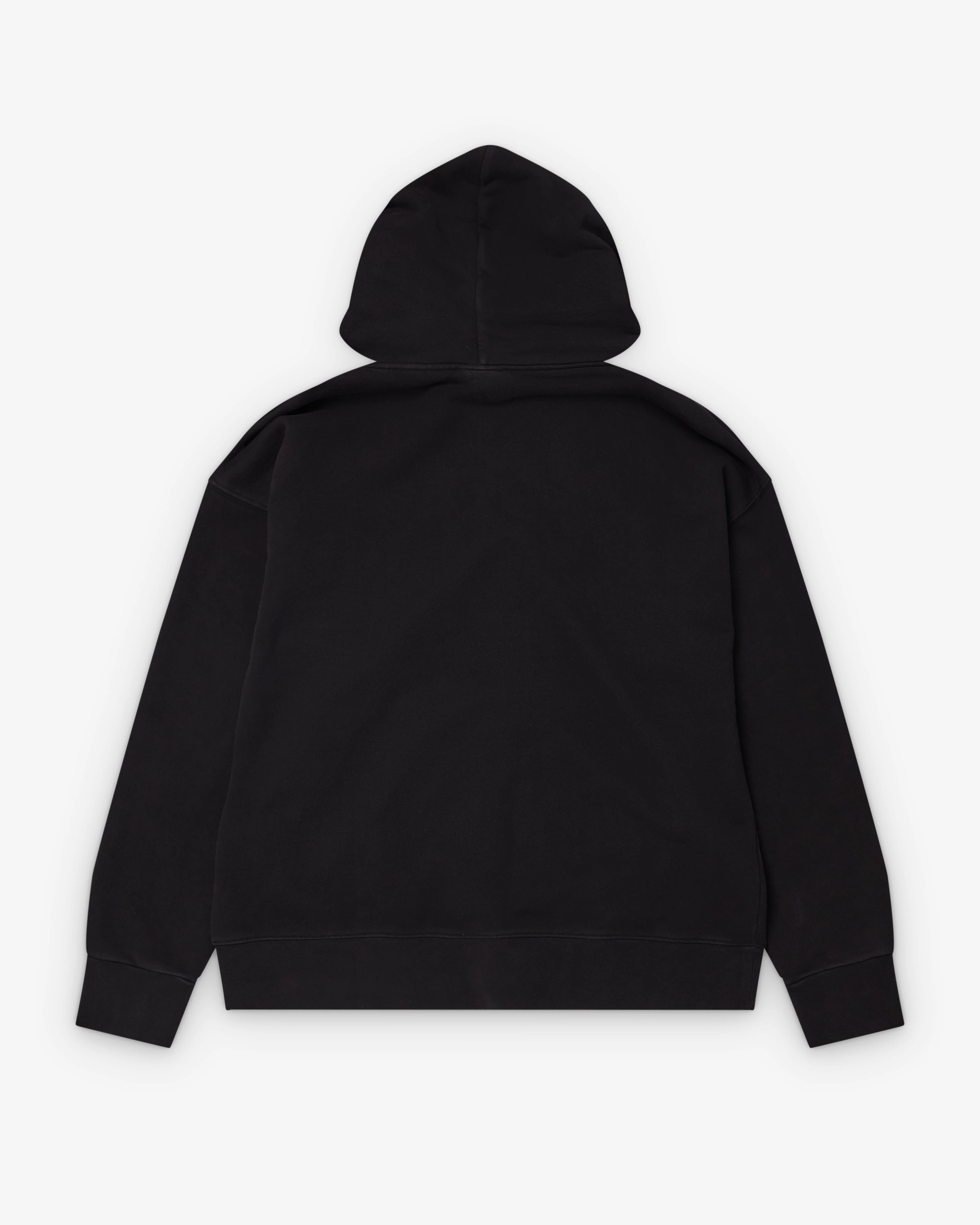 Vaquera - Women's Trompe L'Oeil Hoodie - (Washed Black) - Image 2