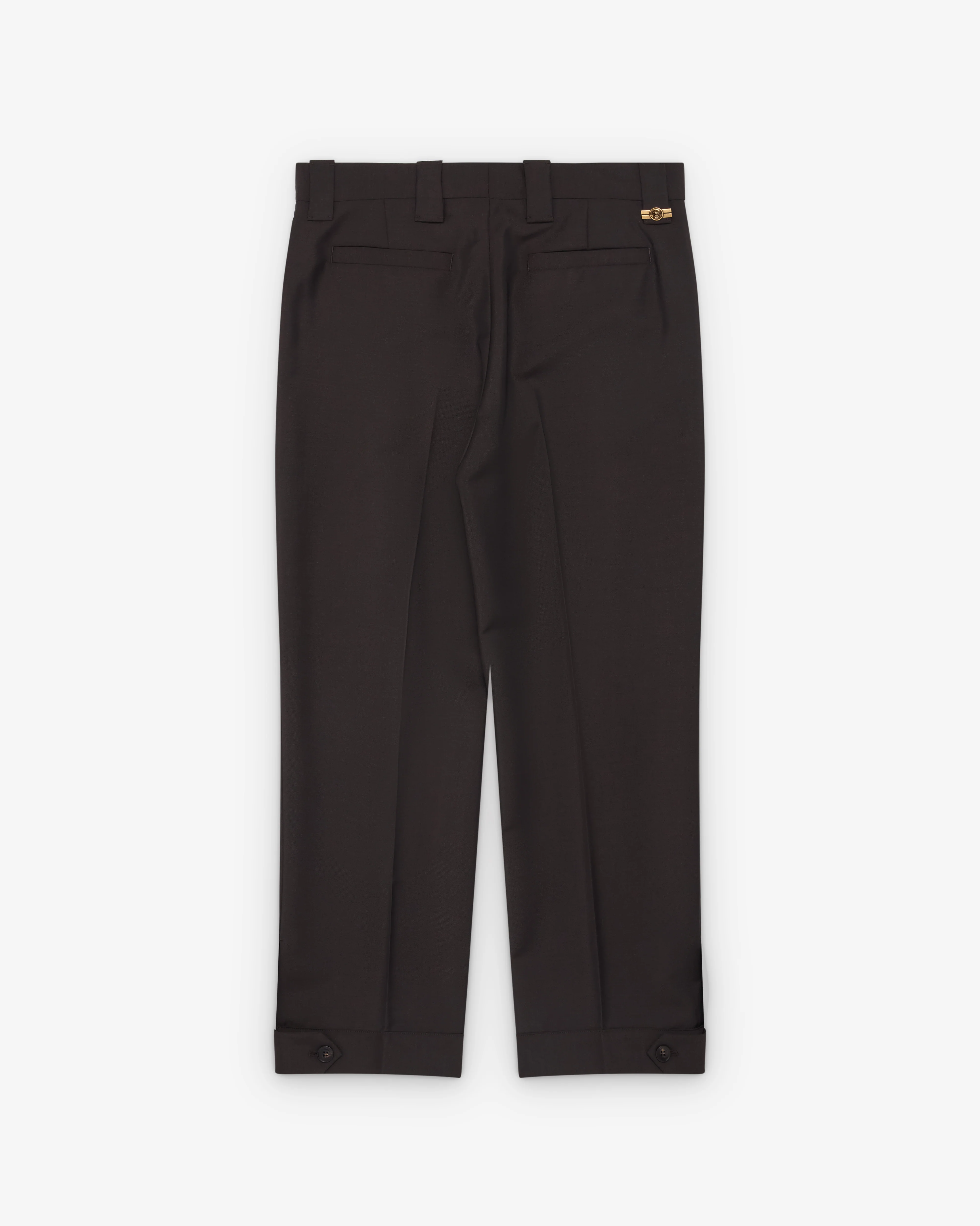 Versace  - Men's Regular Formal Trousers - (Brown) - Image 2