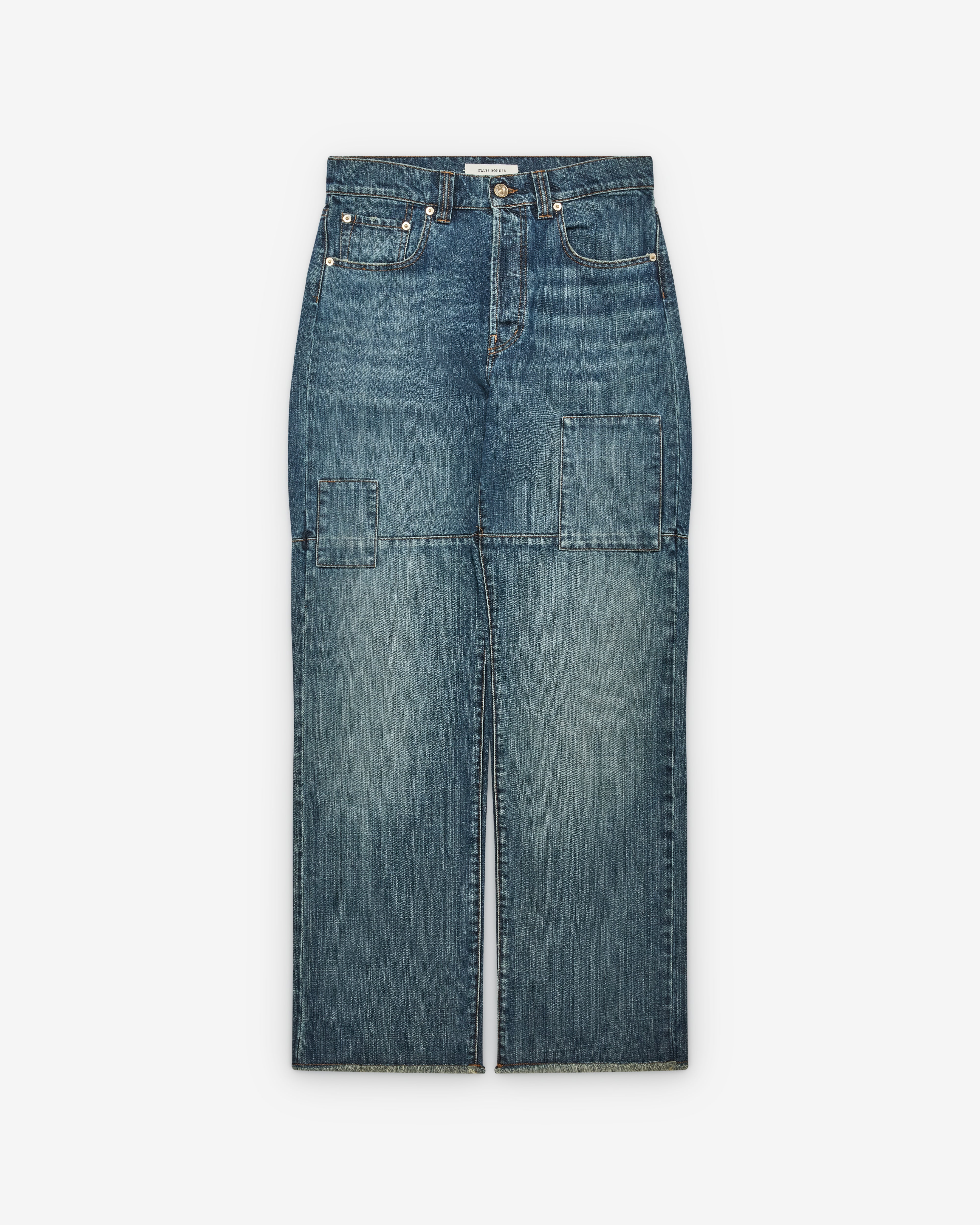 Wales Bonner - Men's Chance Denim - (Blue Patched)