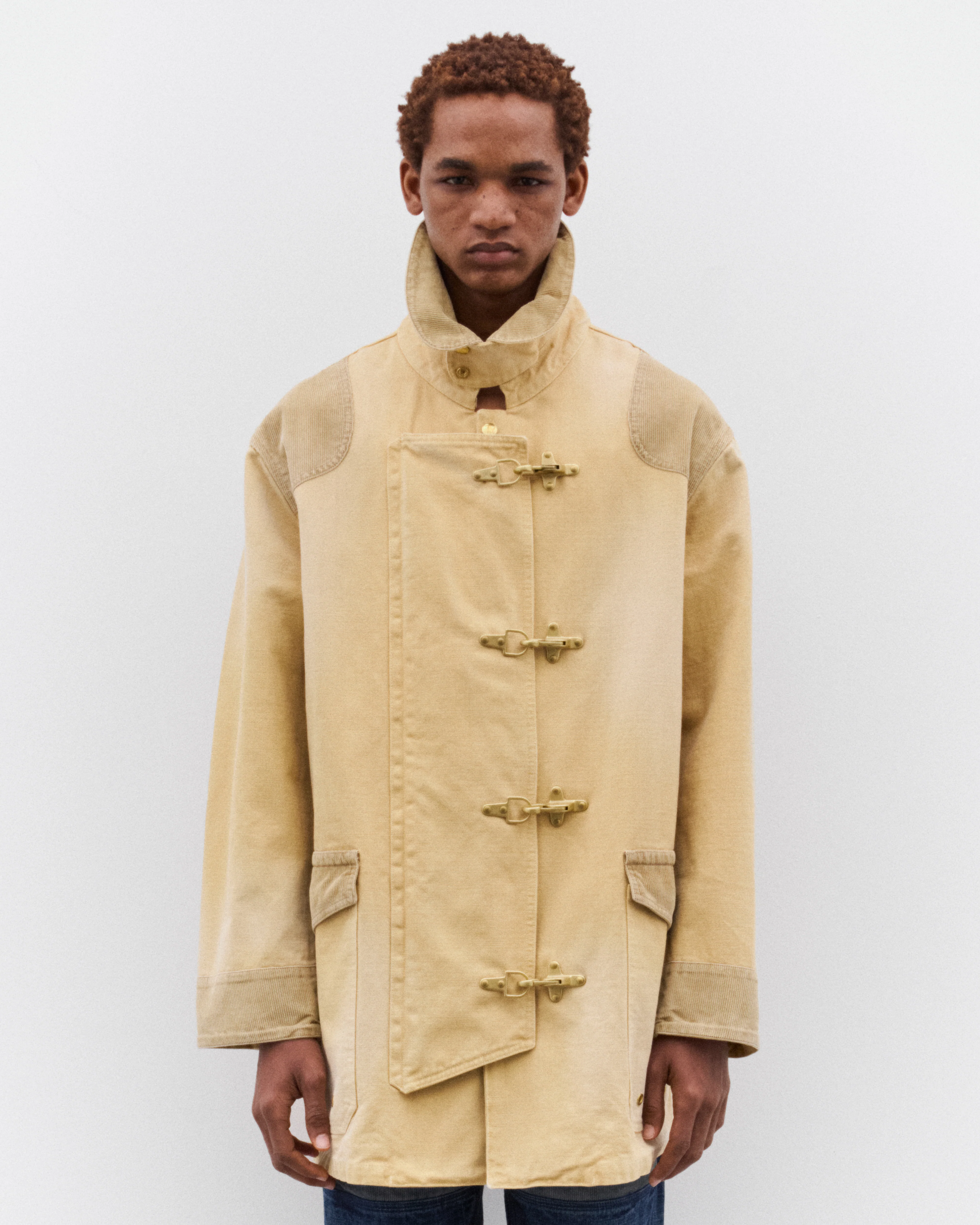Wales Bonner - Men’s Sierra Coat - (Brown) - Image 3