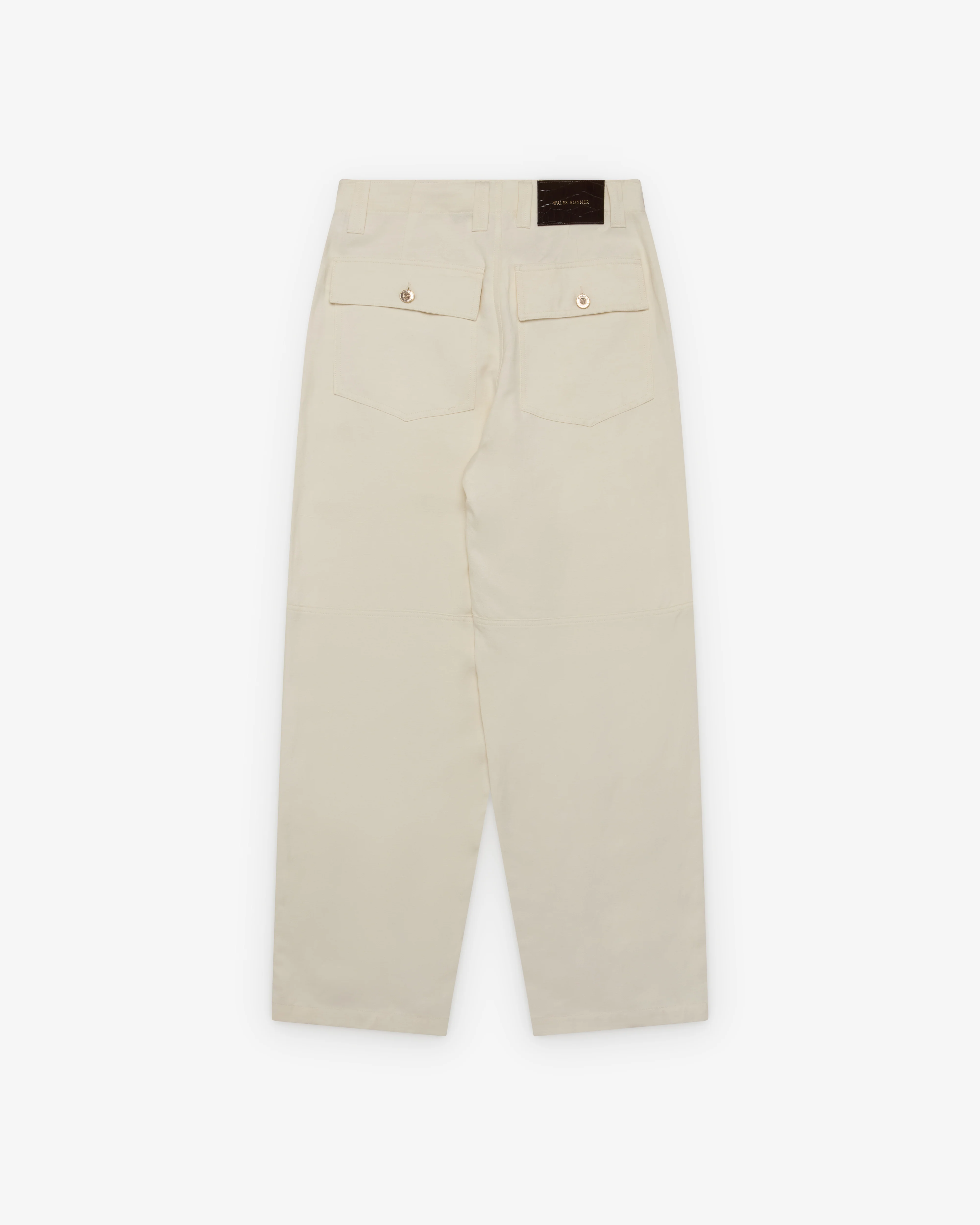 Wales Bonner - Women's Hymn Trousers  - (Ivory) - Image 2