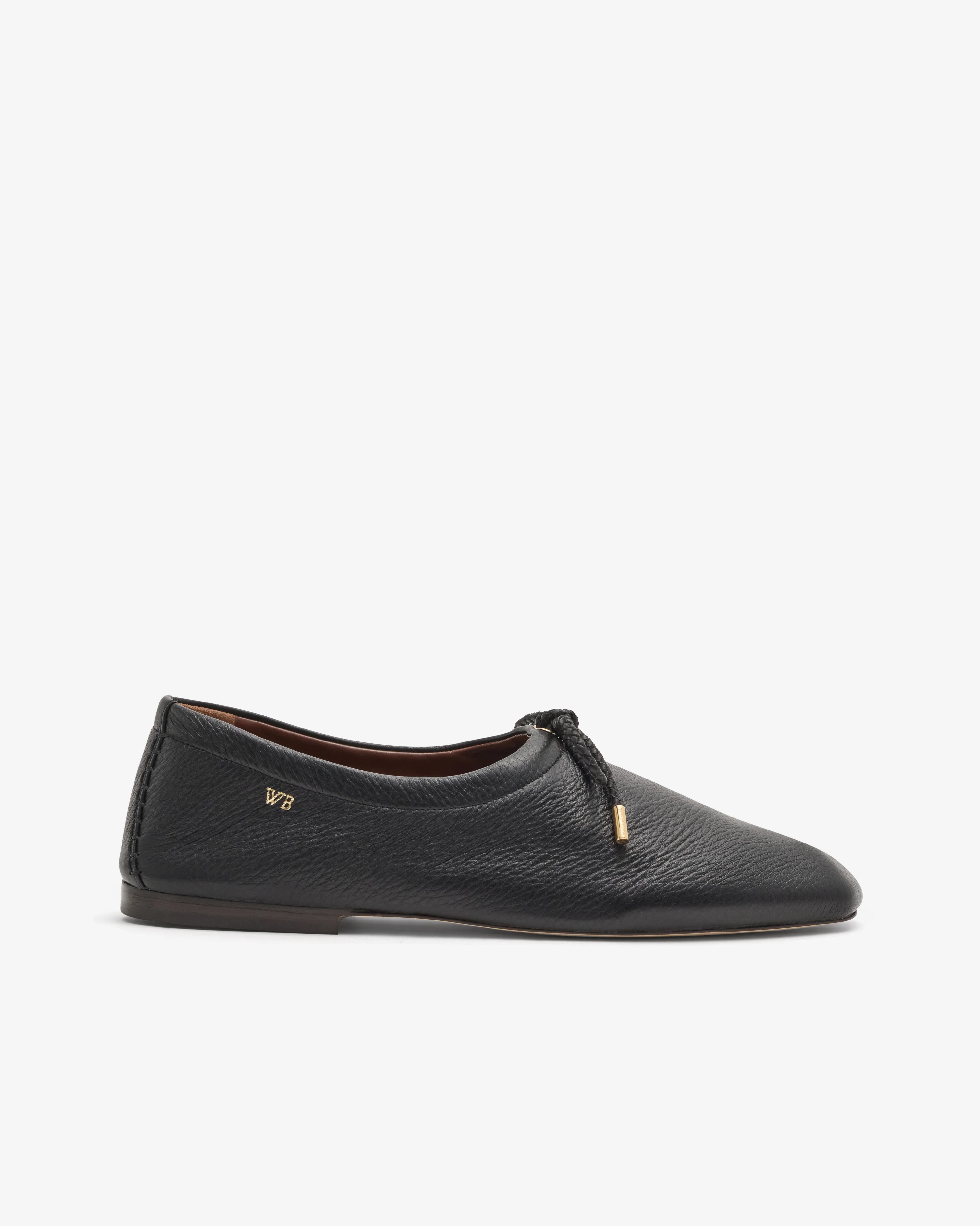 Wales Bonner - Julien Lace Up Slipper - (Black)