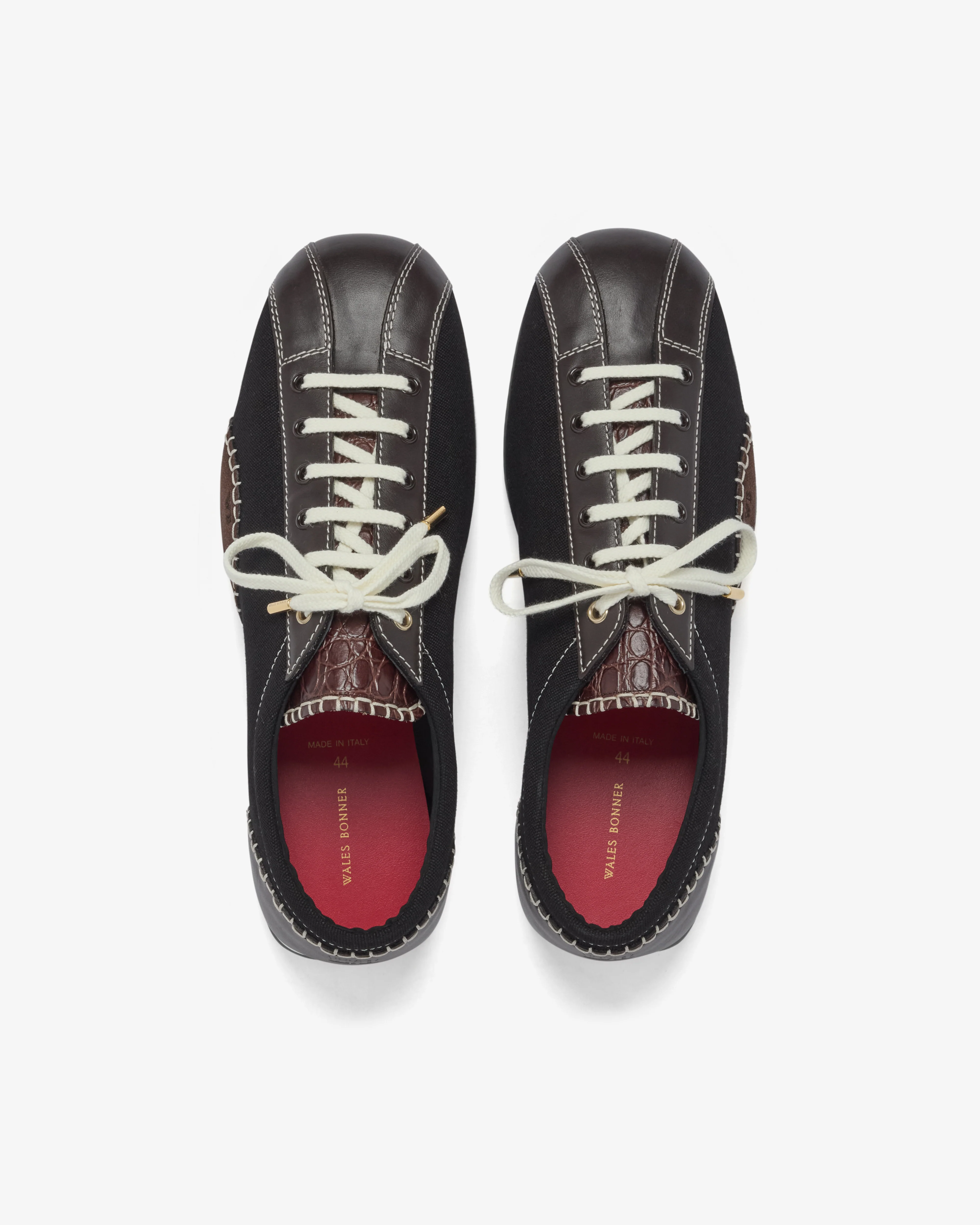 Wales Bonner - Women's Paris Trainer - (Black) - Image 5