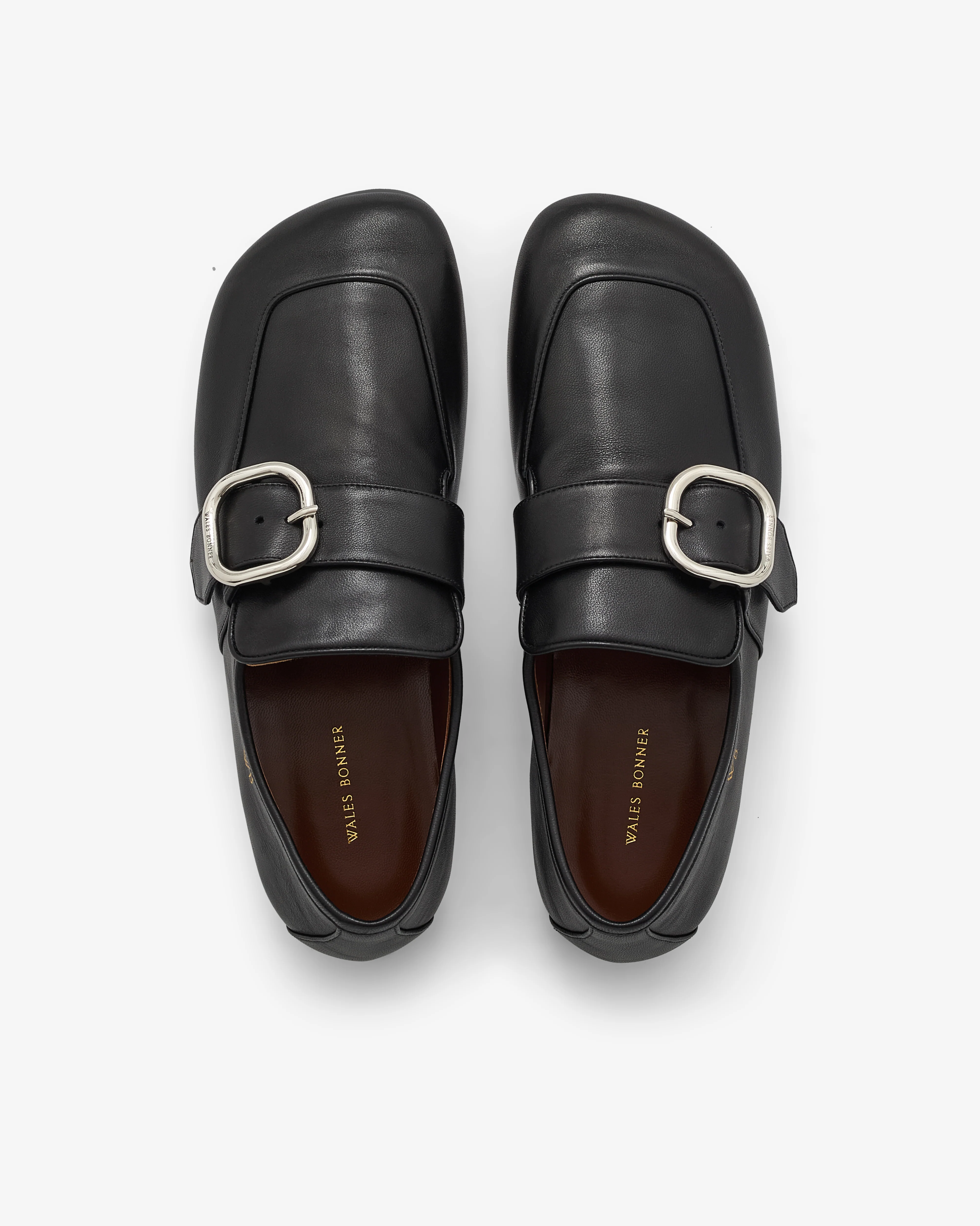 Wales Bonner - Women’s Buckle Slipper - (Black) - Image 6
