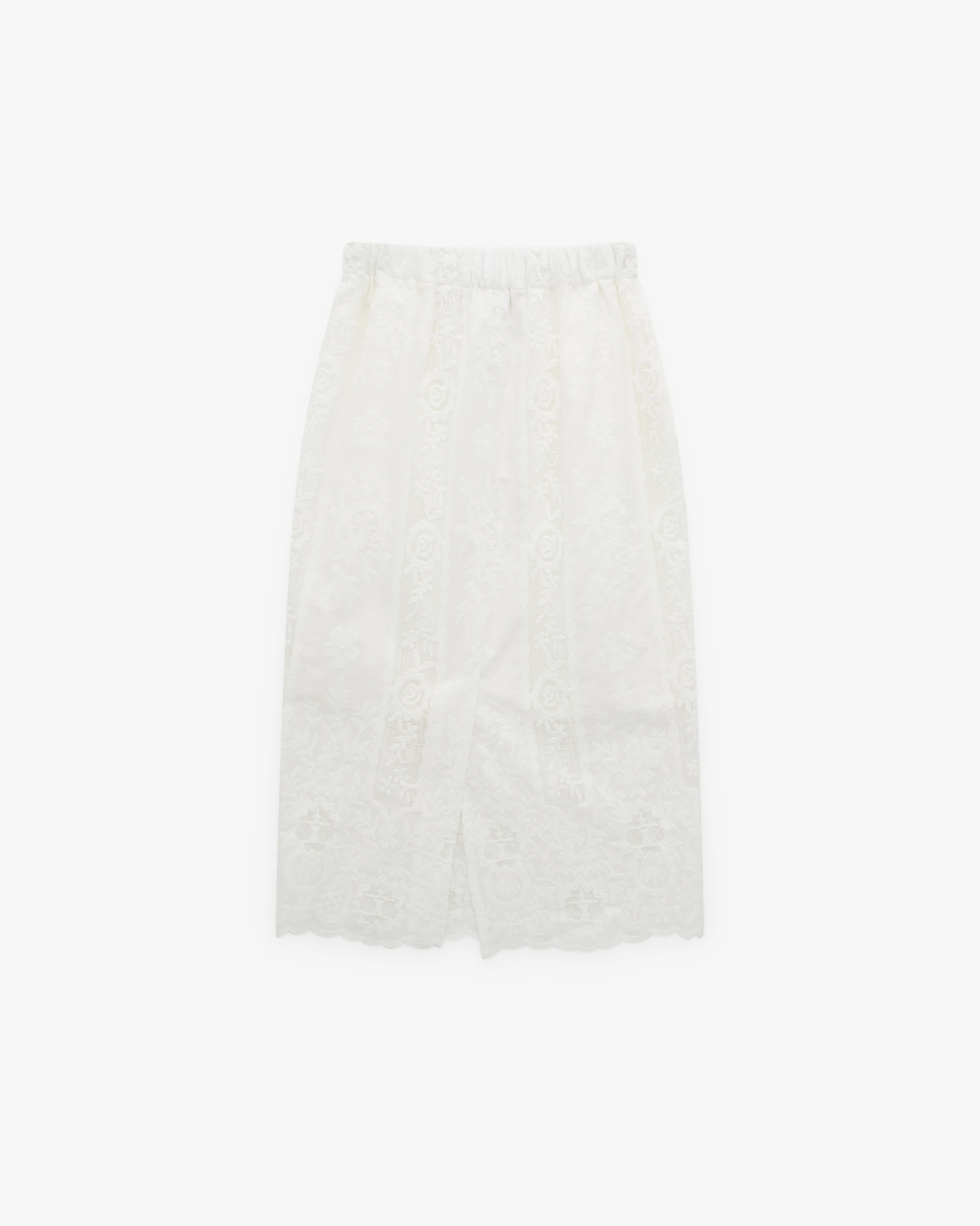 Wales Bonner - Women’s Willow Skirt - (Ivory) - Image 2