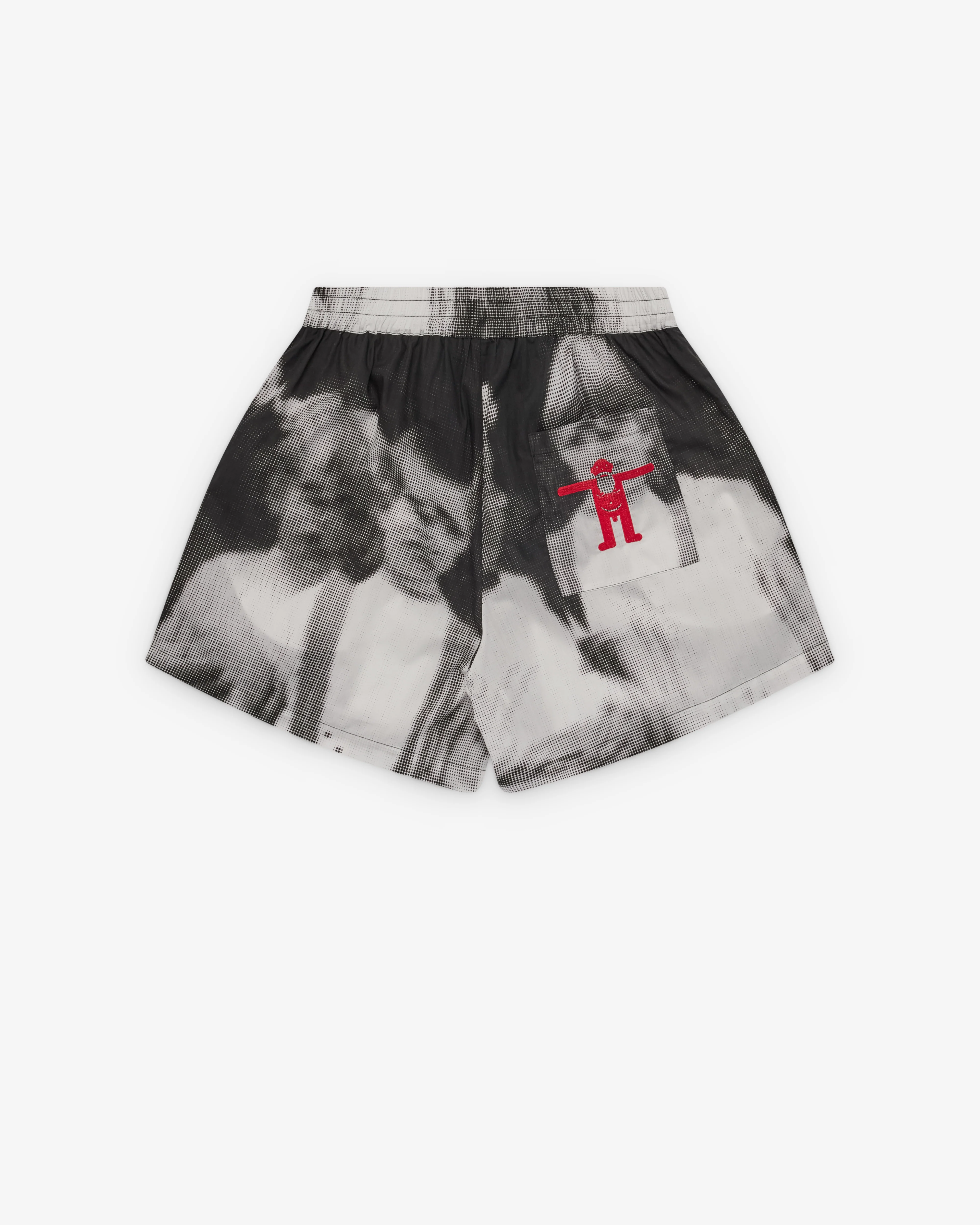 Walter Van Beirendonck - Men's Basic Shorts Glitch - (White Multi) - Image 2