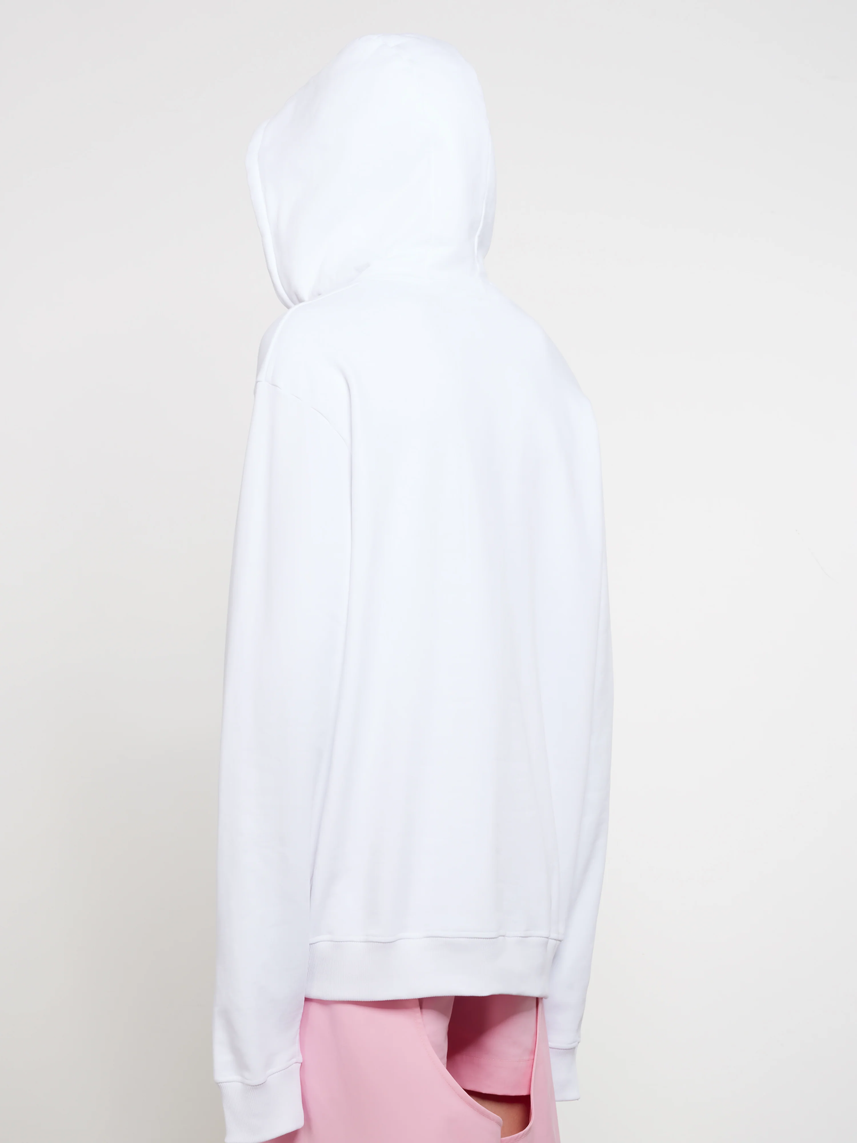 Walter Van Beirendonck - Men’s Rainbow Oversized Hoody - (White) - Image 4