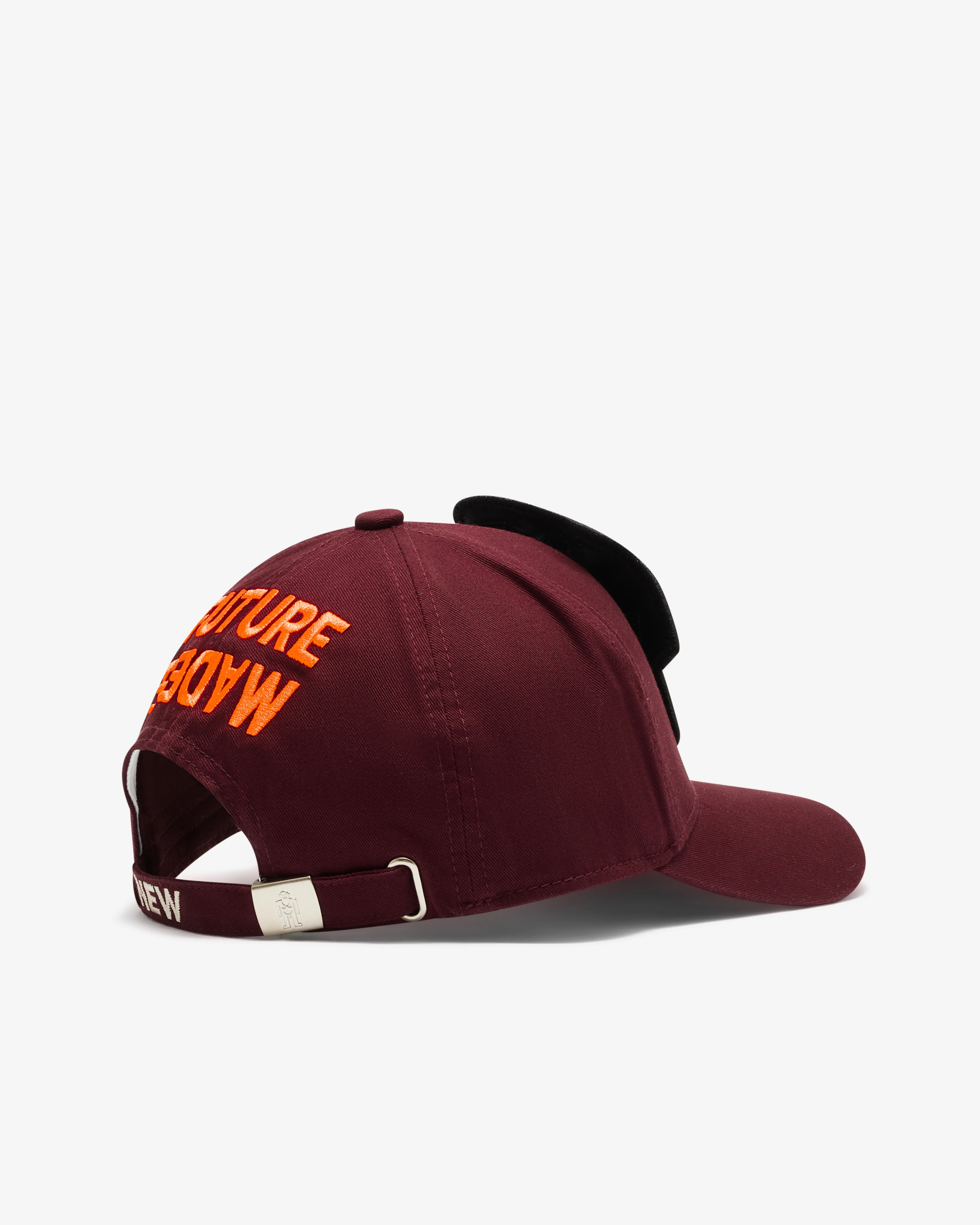 Walter Van Beirendonck - Men’s We Come In Peace Cap - (Brown) - Image 3