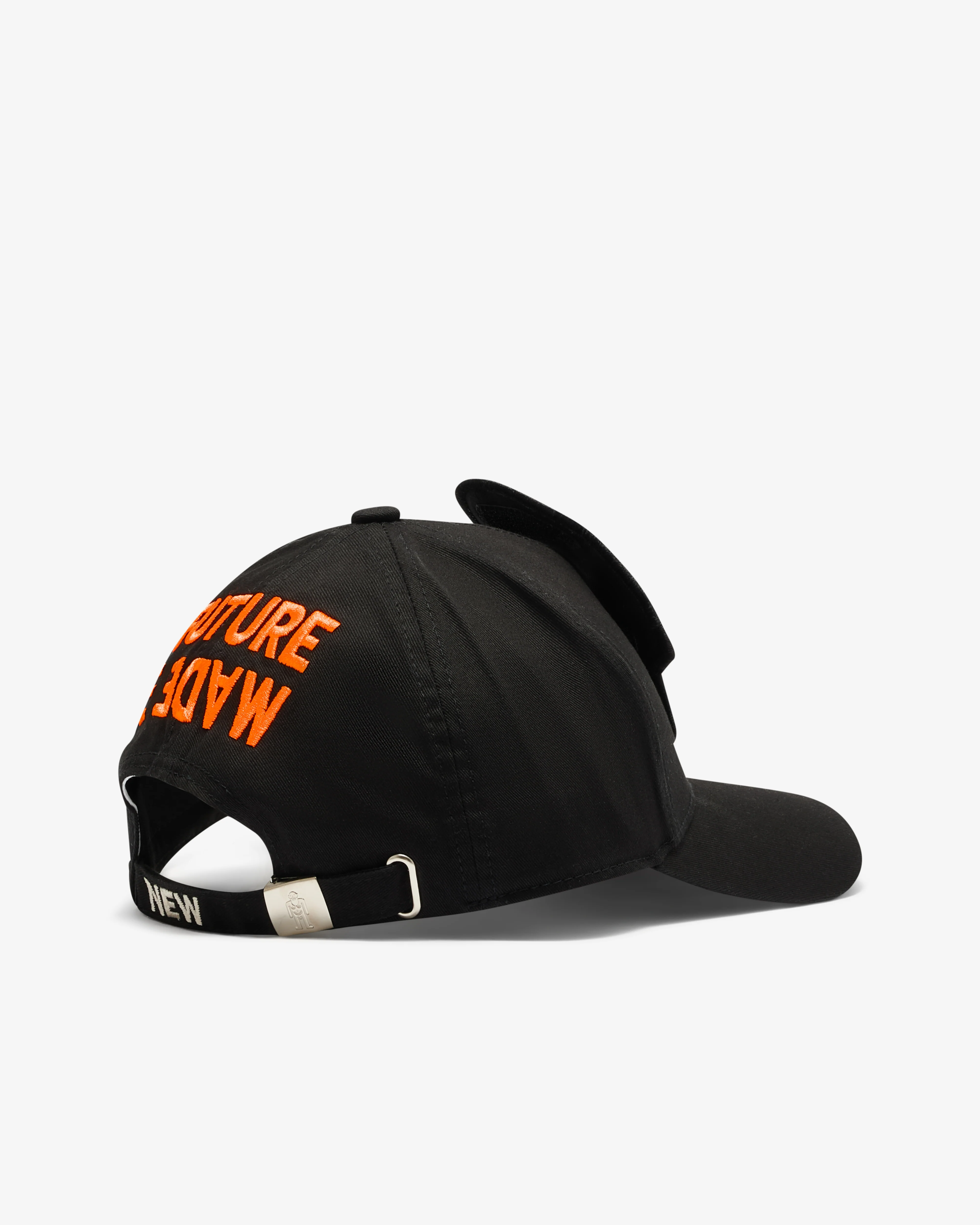 Walter Van Beirendonck - Men’s We Come In Peace Cap - (Black) - Image 3