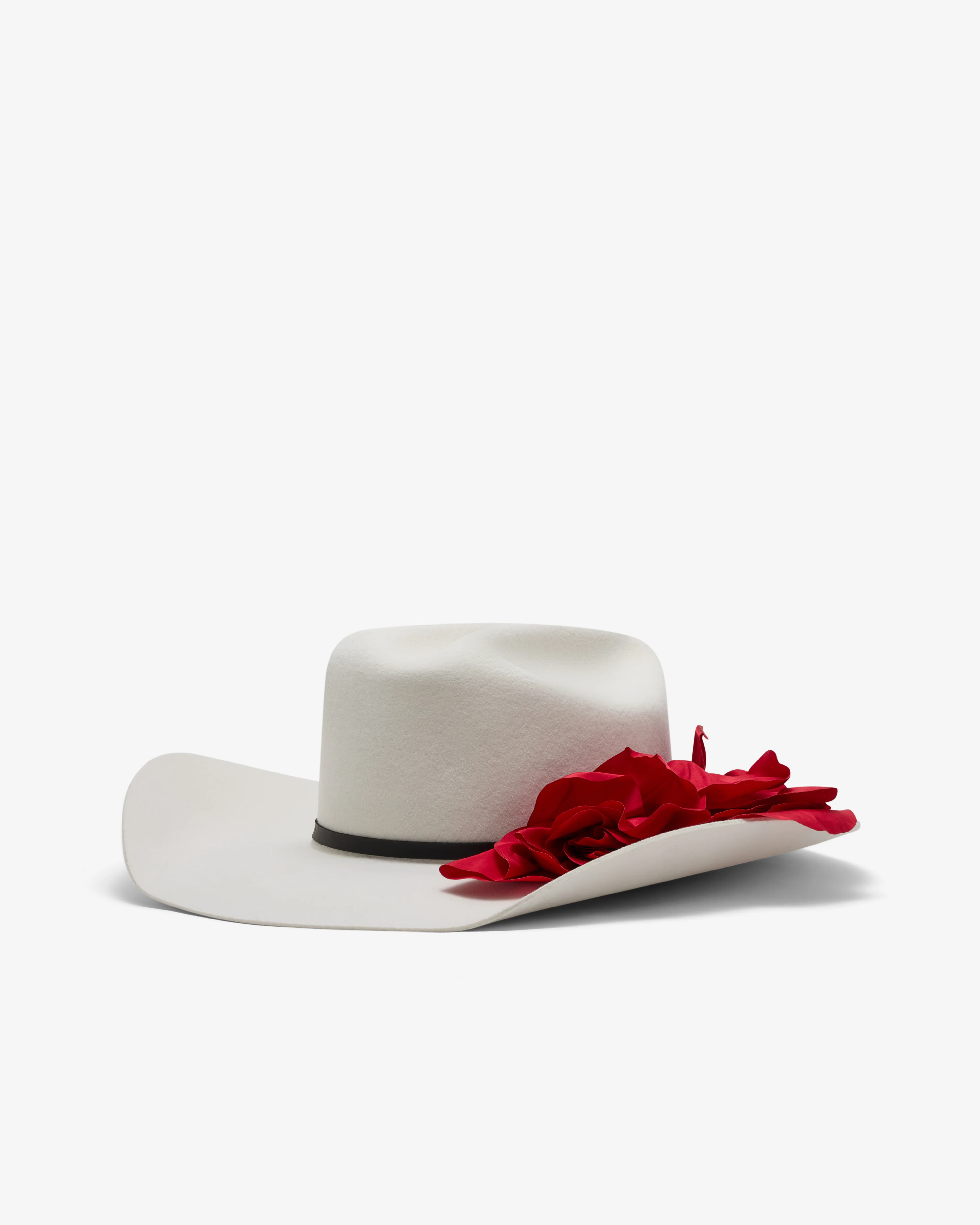 Willy Chavarria - Men's Flower Hat - (Off White) - Image 2