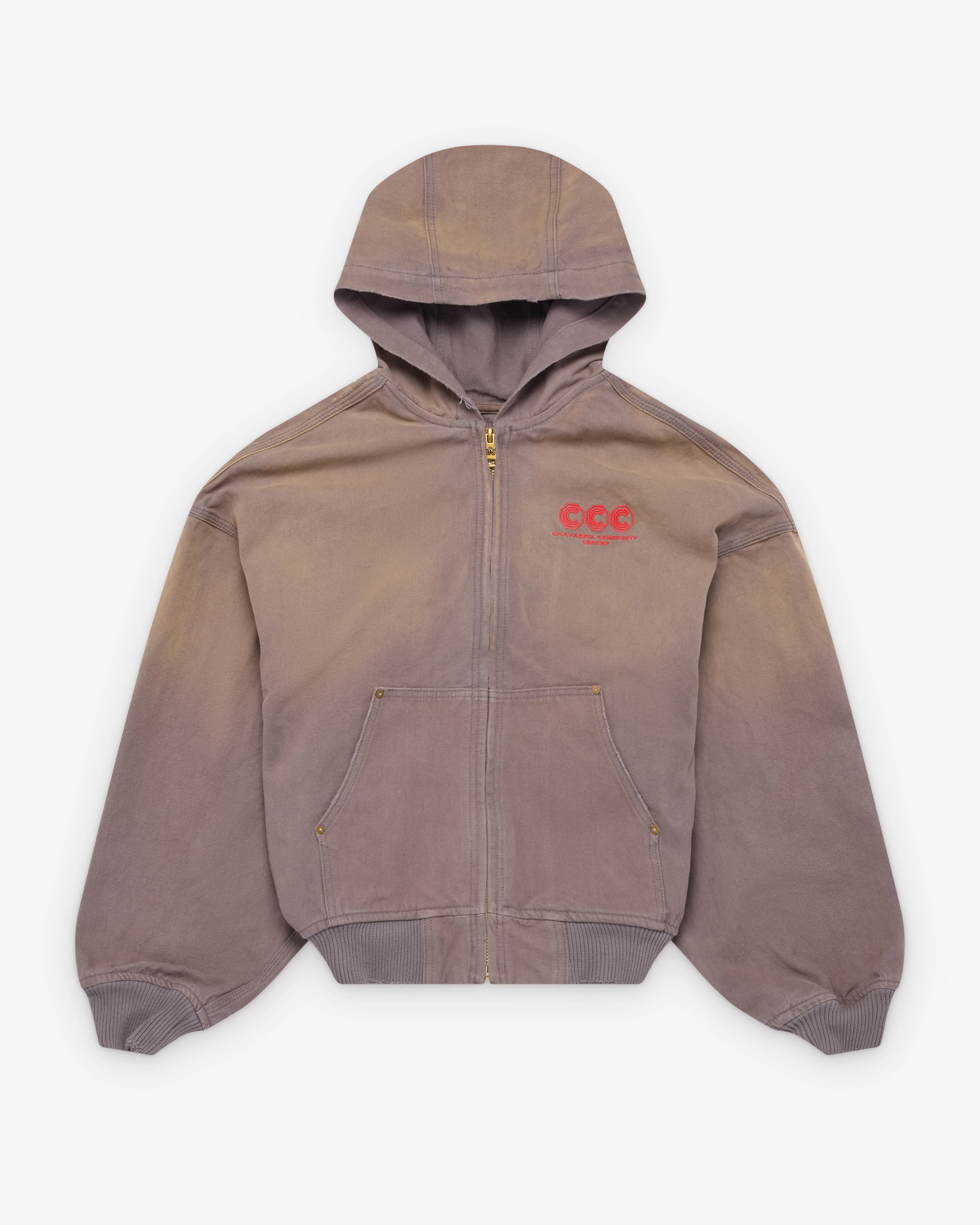 Willy Chavarria - Men's Juggernaut Hoodie - (Concrete)