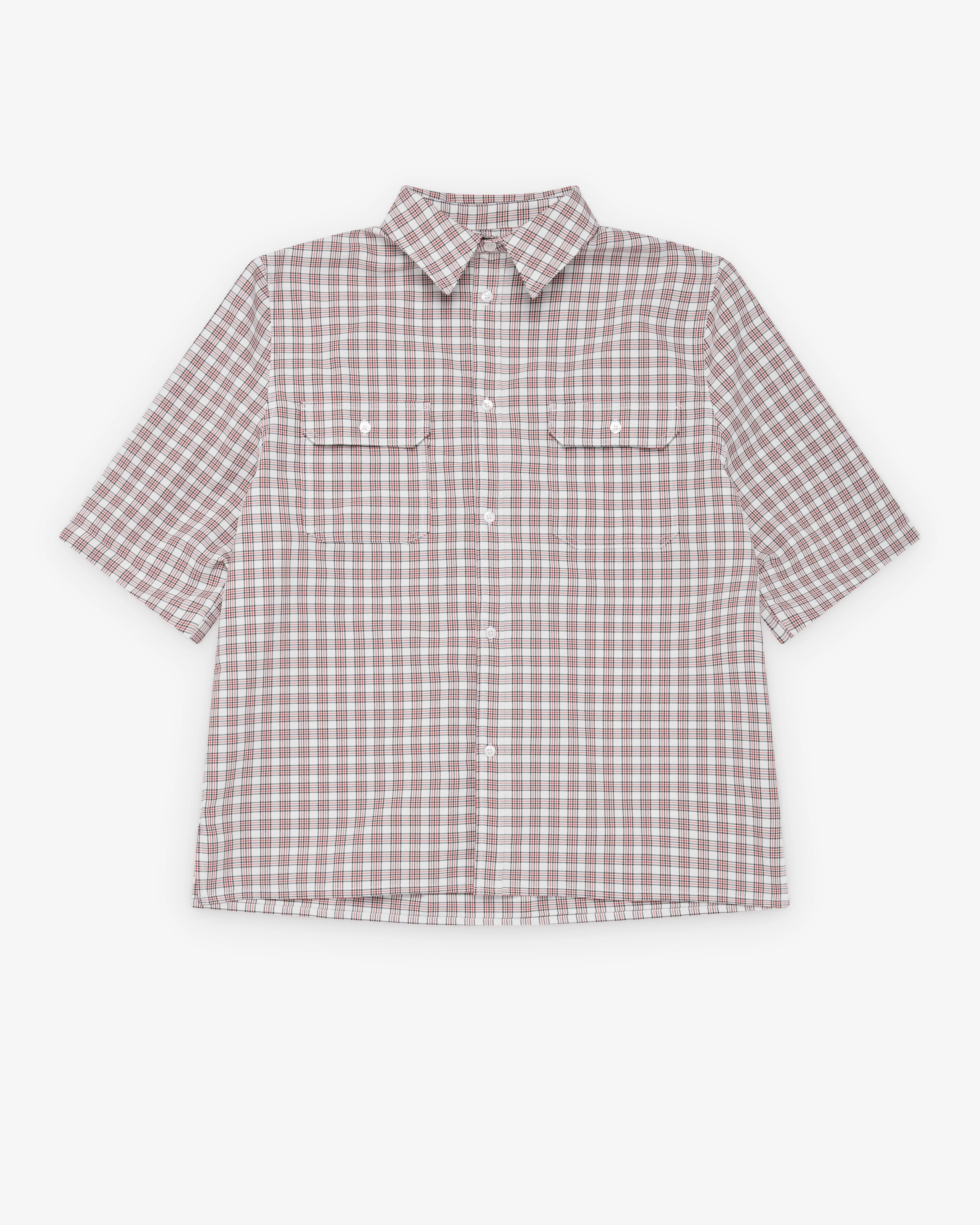 Willy Chavarria - Men's Corcoran Shirt - (Red/White)