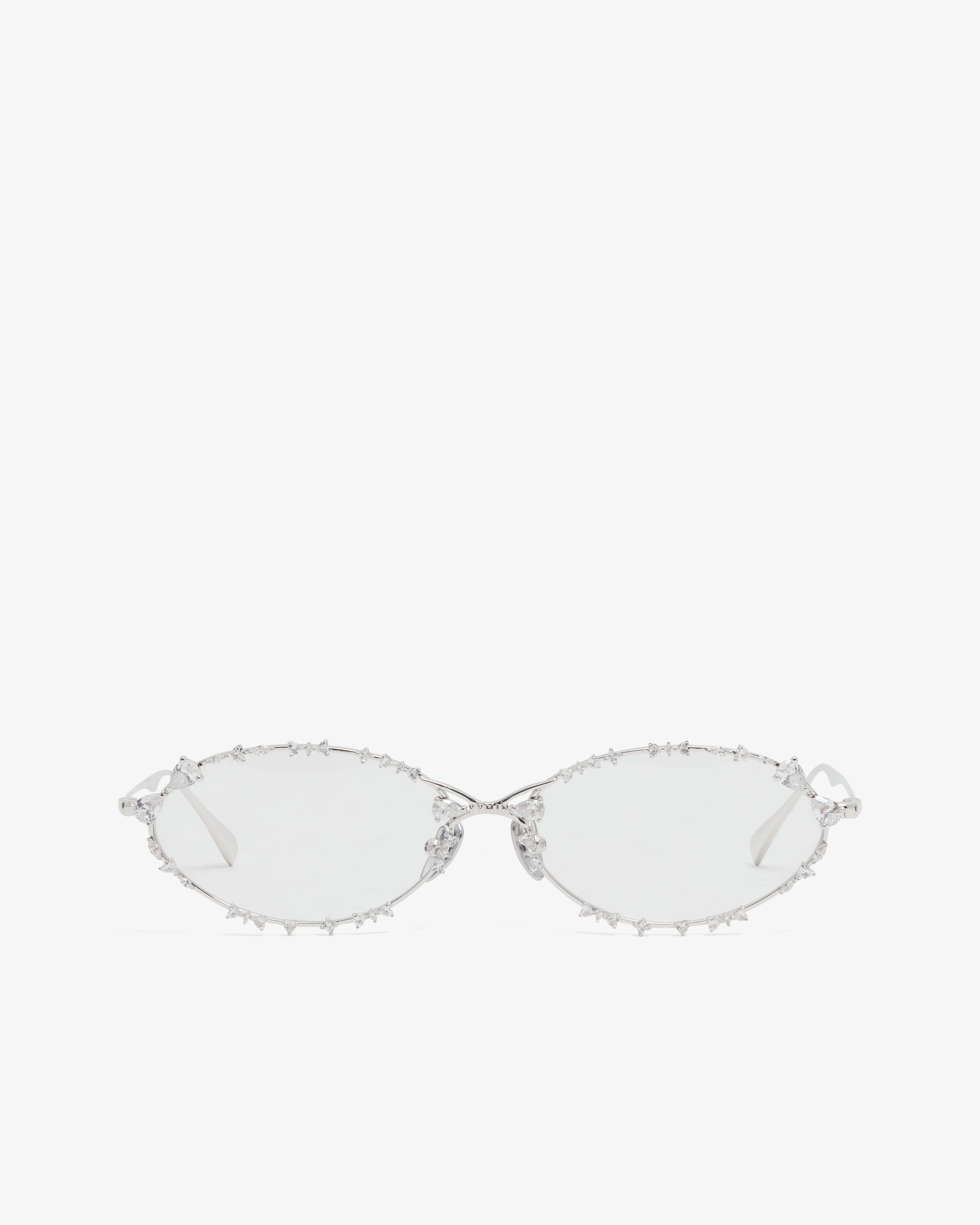 Yvmin - Women's Bitter Salty Glaze Sunglasses - (Clear)