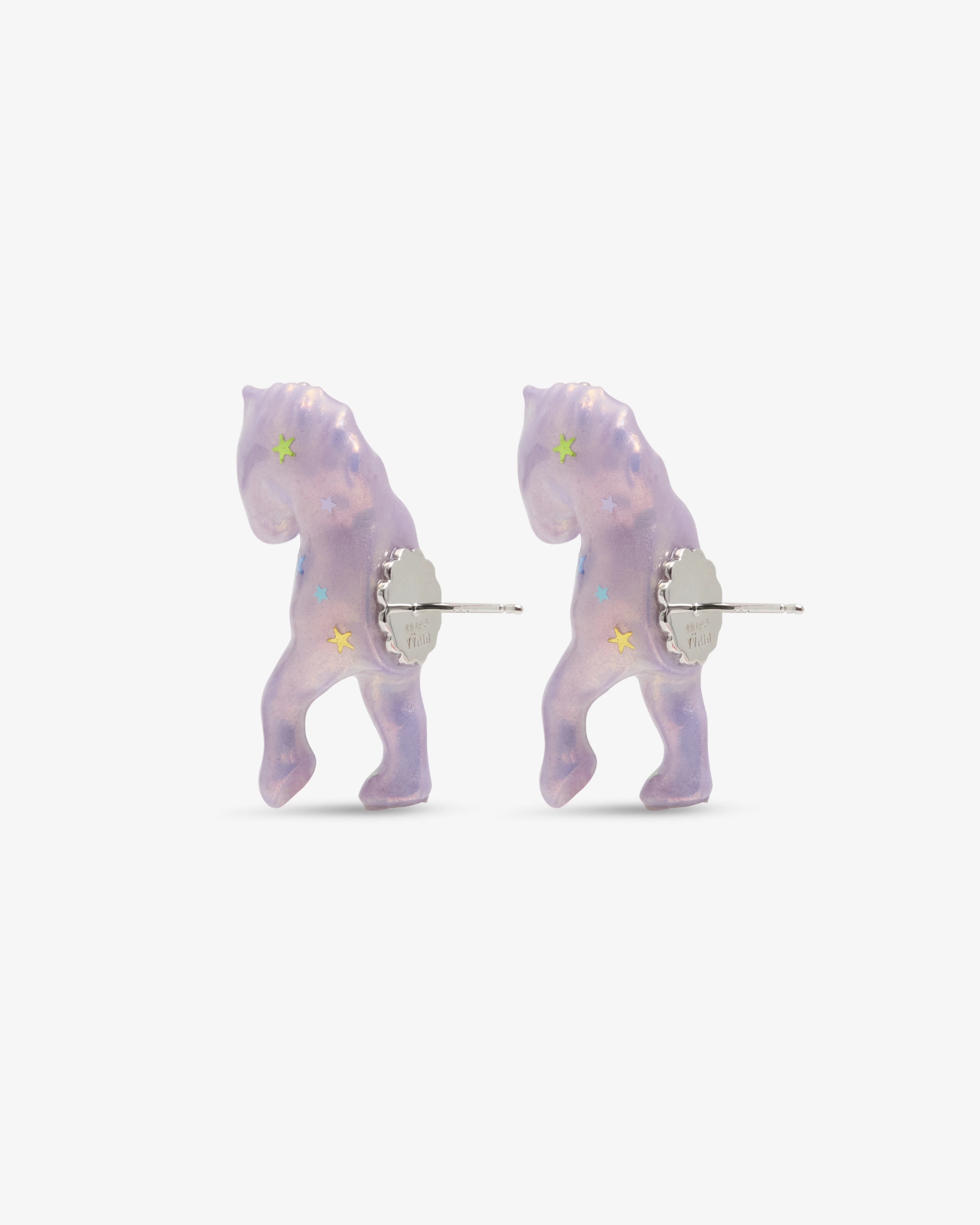 Yvmin - Women's Split Pony Earring - (Puprle) - Image 3