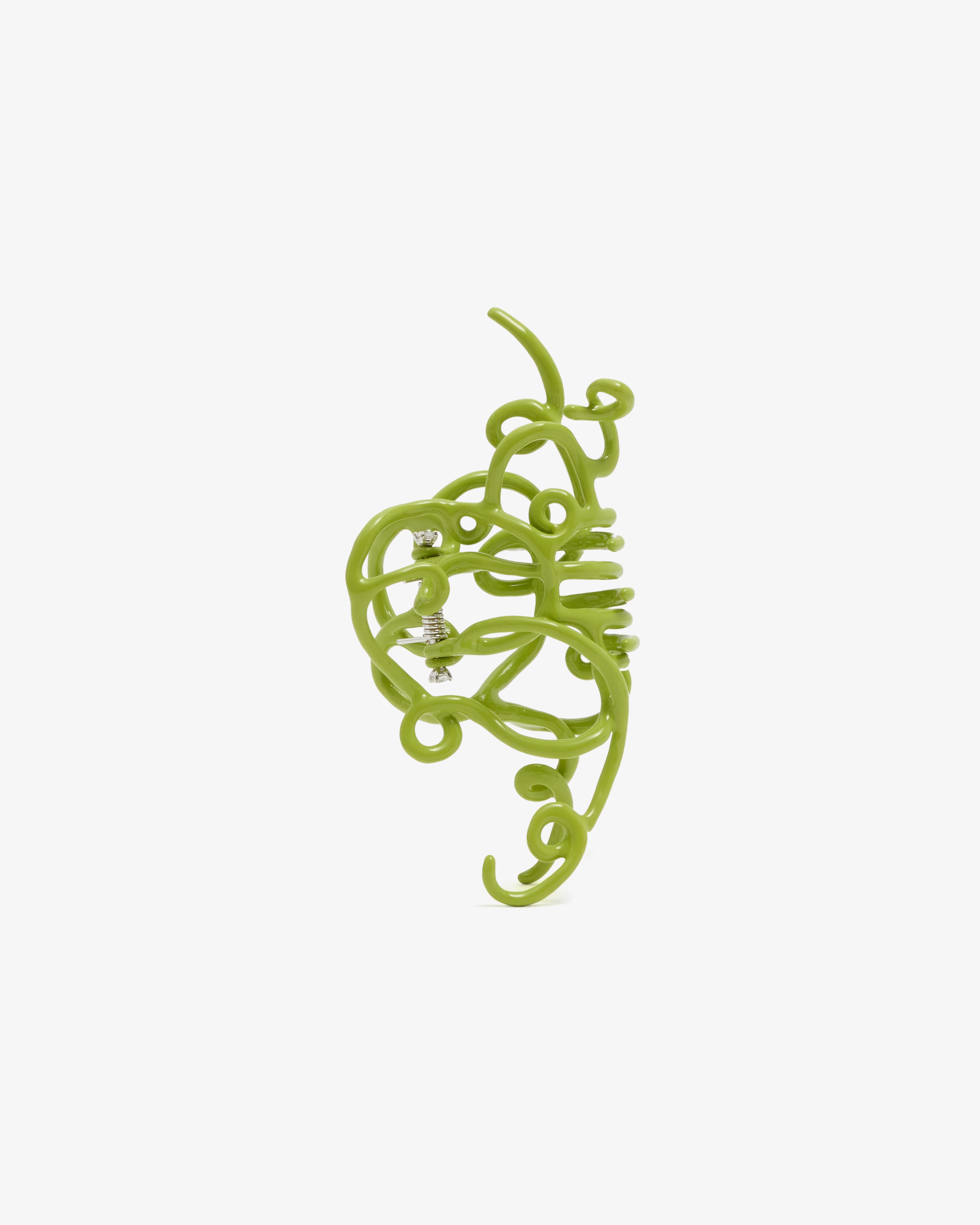 Yvmin - Women's Vines Hair Claw - (Green)
