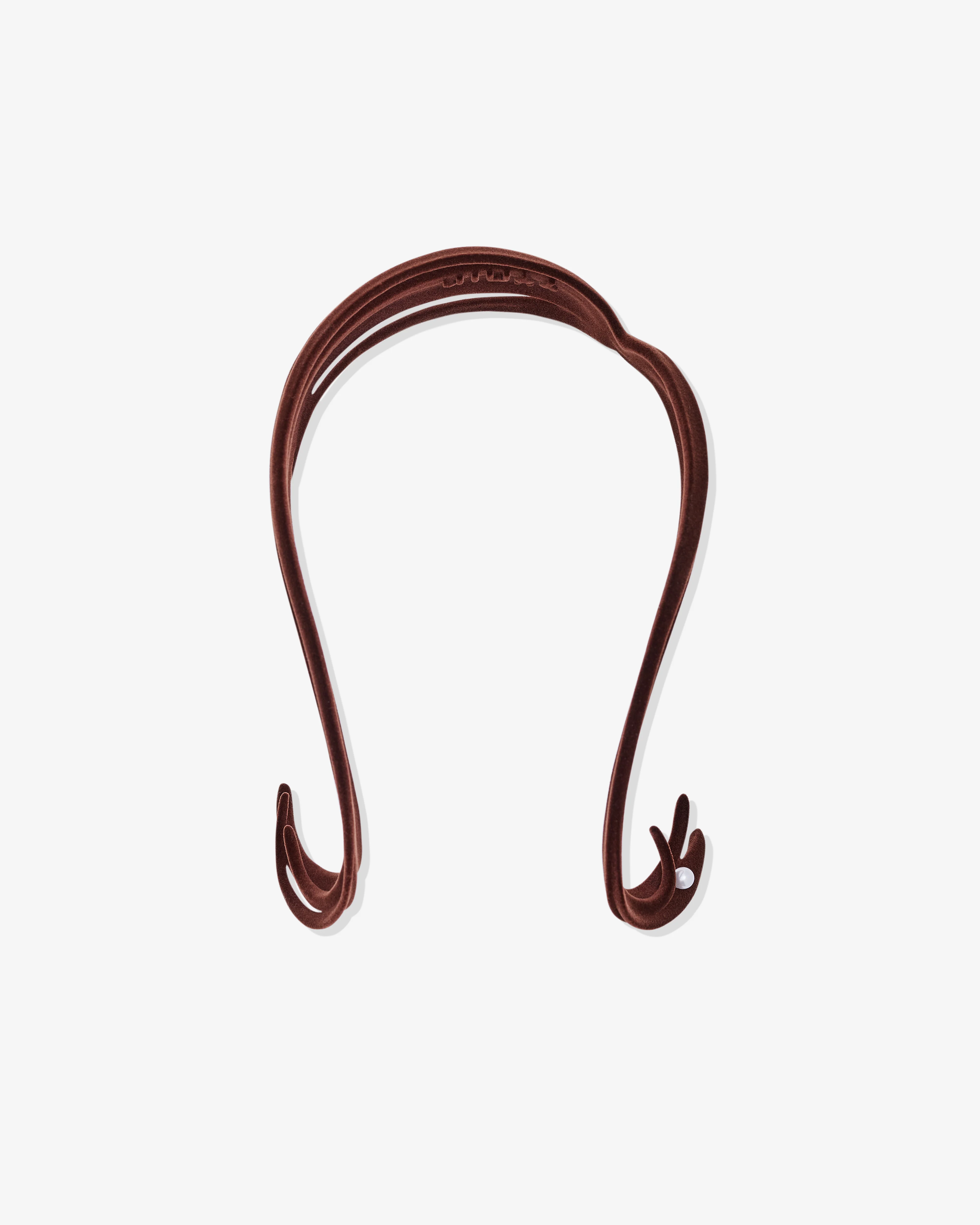 Yvmin - Women’s Curly Hair Wig Headband - (Brown) - Image 2